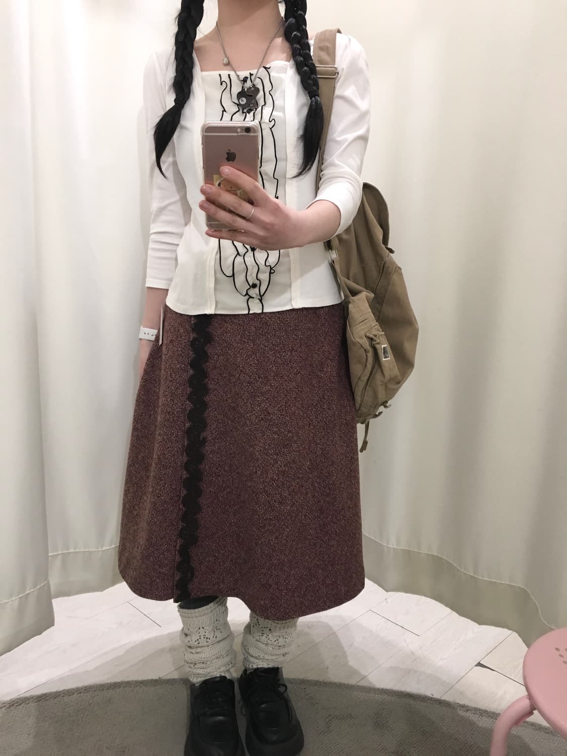 HUMANWOMAN lab skirt 상품이미지4