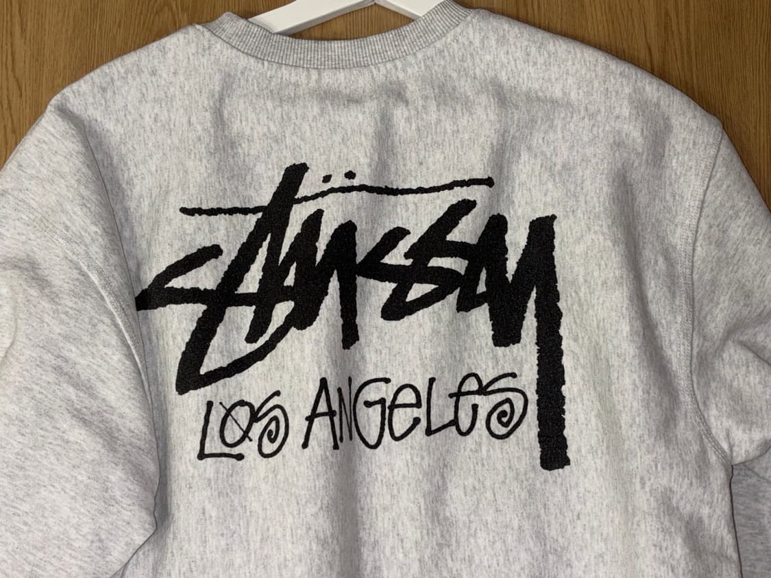 스투시 LA 맨투맨 라지 L 상품이미지1