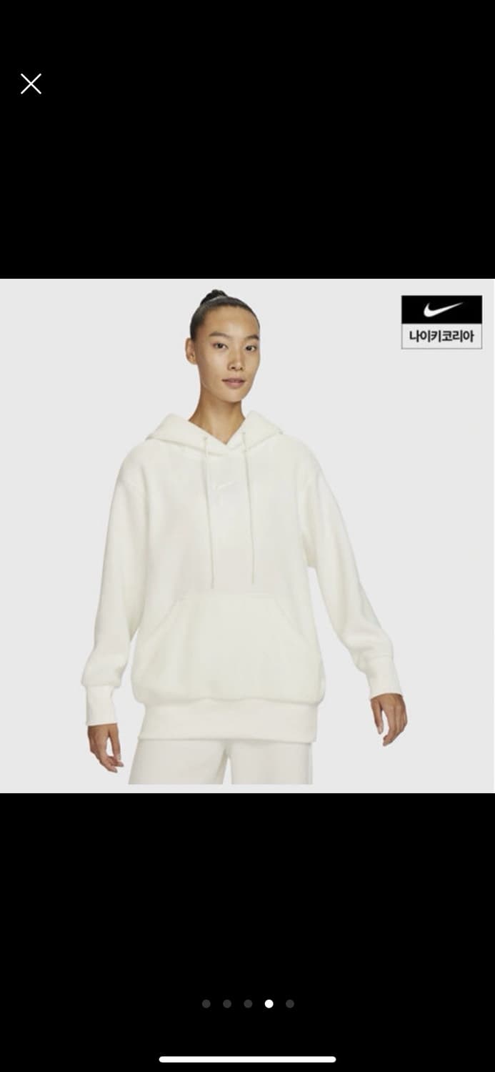 [새상품] 나이키 플러시 풀오버 뽀글이 후드티 DQ6841-133 상품이미지1