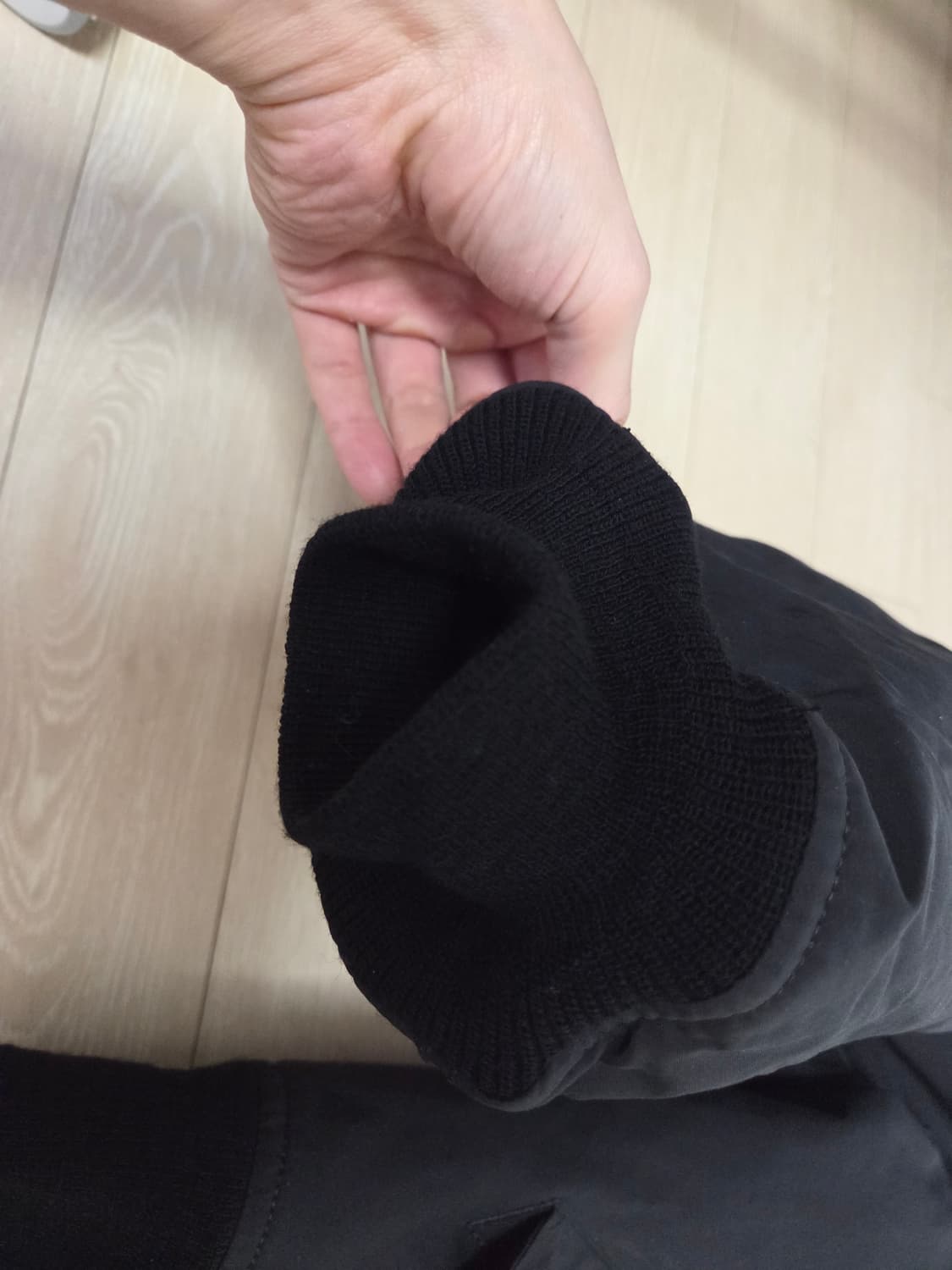 [5] 24FW 시오타 MA-1 (블랙, 신형 실루엣) 상품이미지6