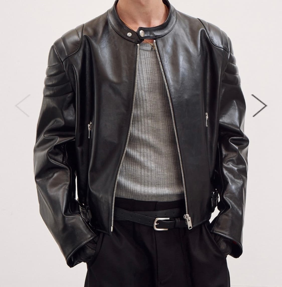 (구매) 렉토 레드라이너 레이서 레더자켓  L  상품이미지1