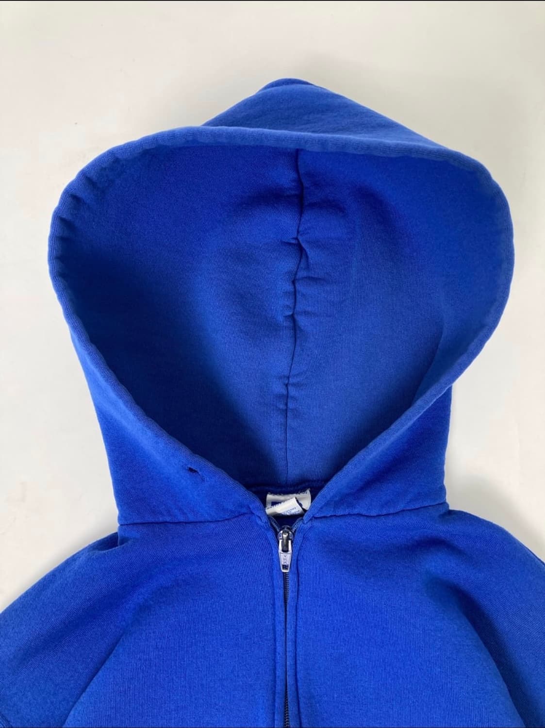 90s Russell Zip Up Hoodie (blue) 상품이미지3