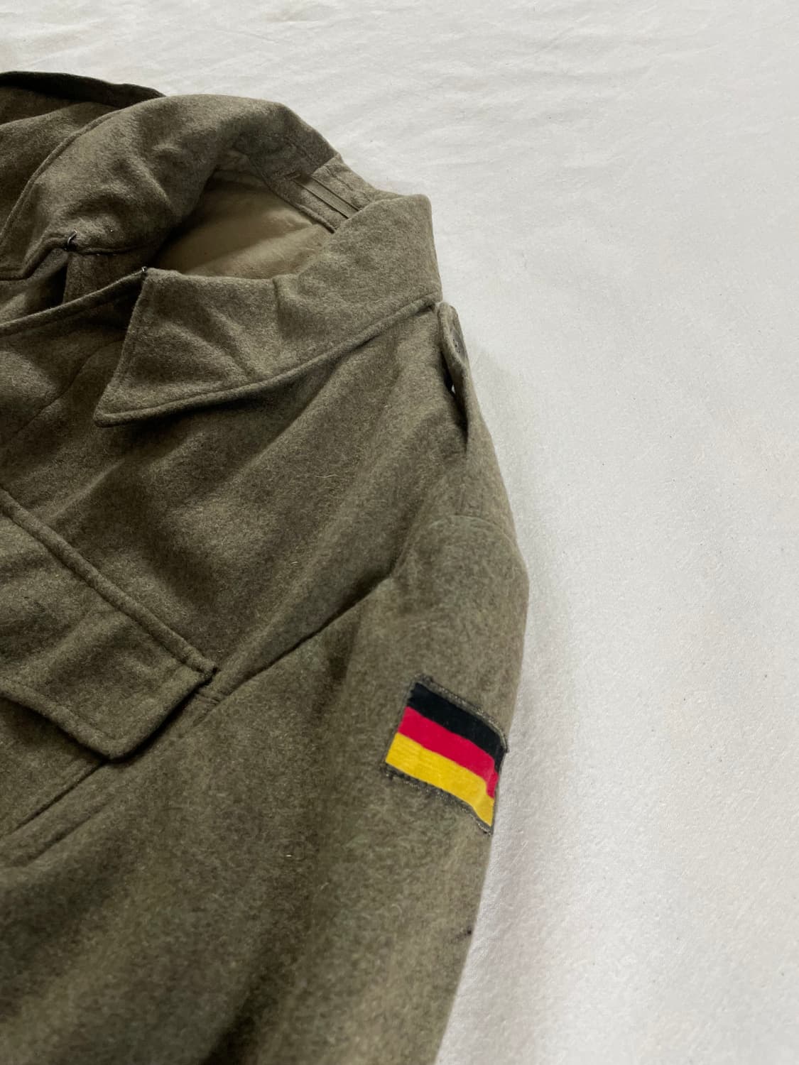 German military 독일군 울 자켓 코트 M 상품이미지4