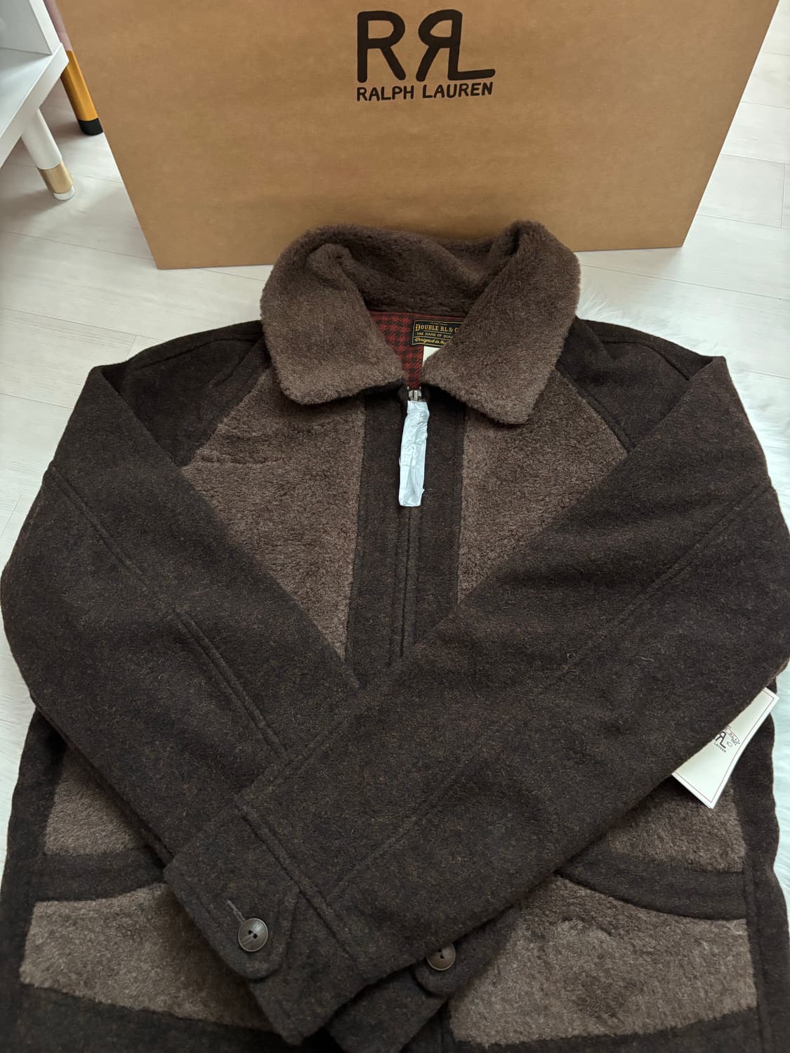 더블알엘 그리즐리 플리스 M 새상품 상품이미지1