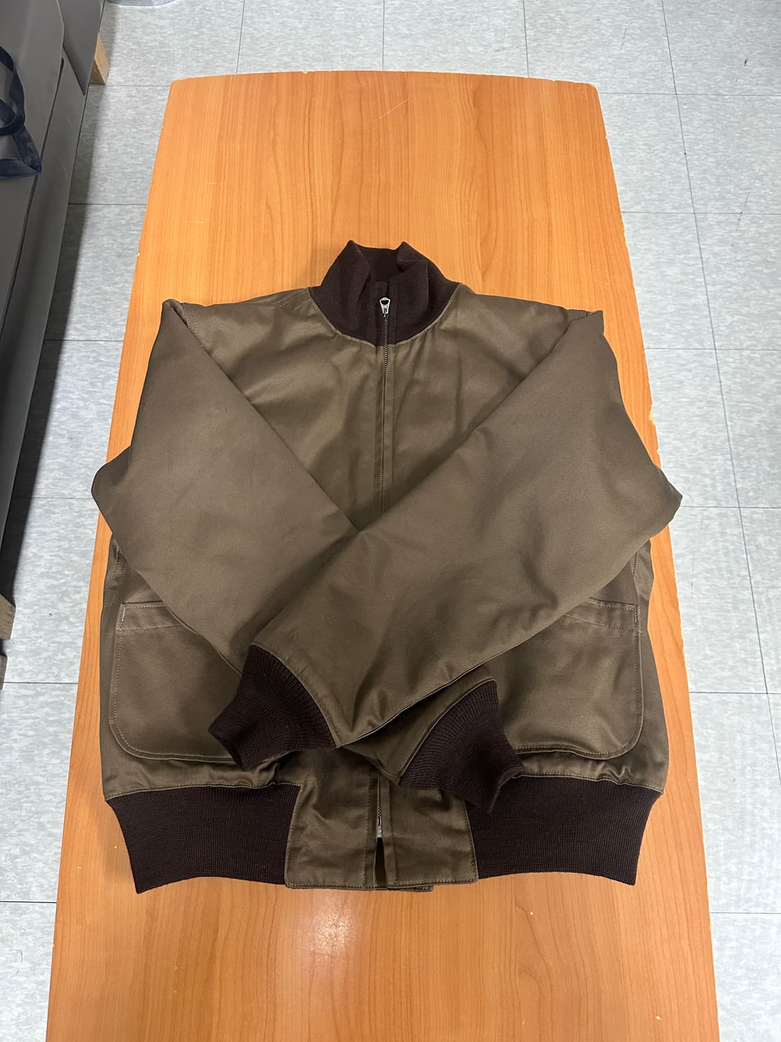 버즈릭슨 패치포켓 탱커 자켓 브라운(M)  상품이미지2