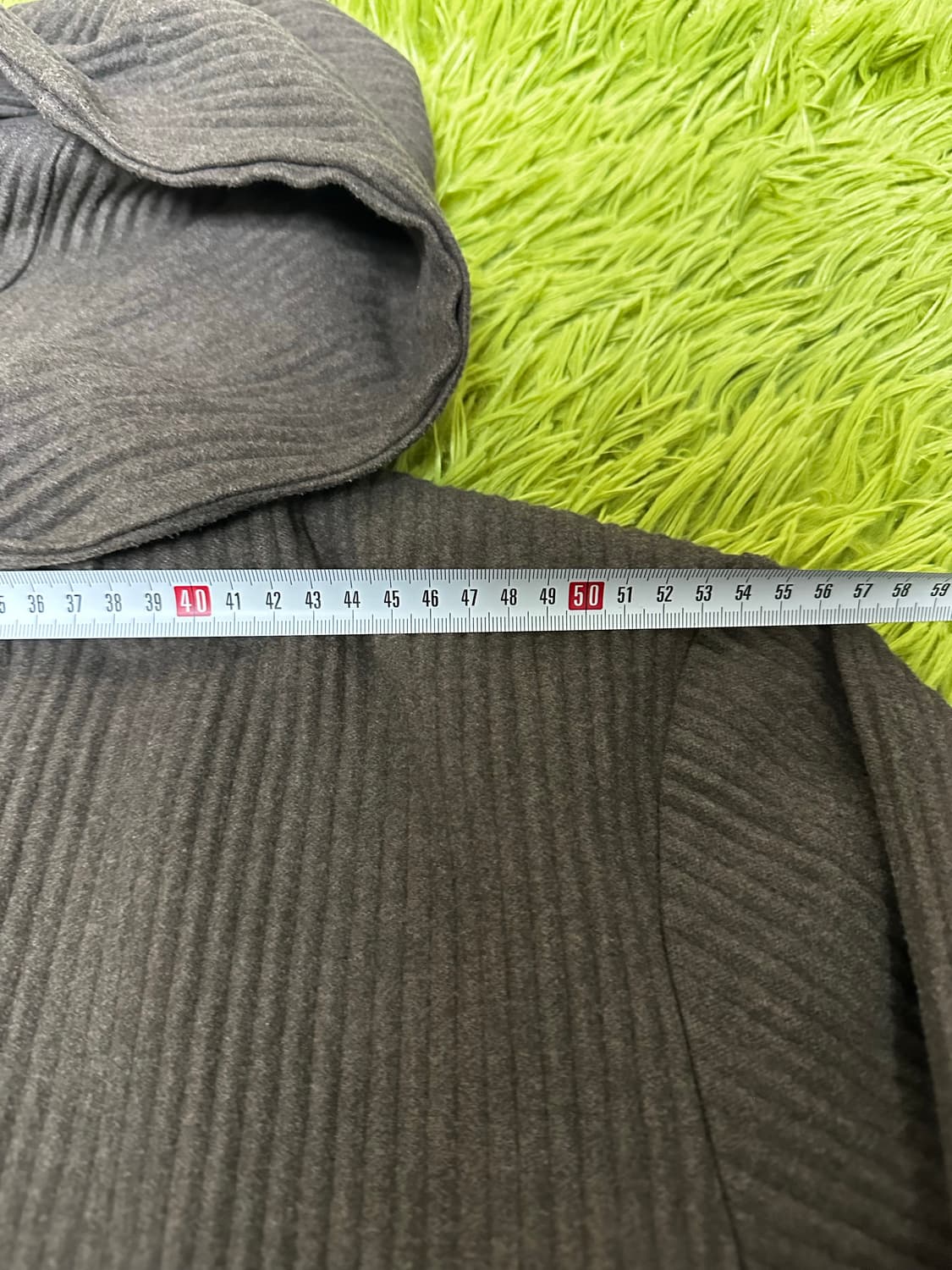 이세미야케 옴므플리스 맛 후드집업 상품이미지3