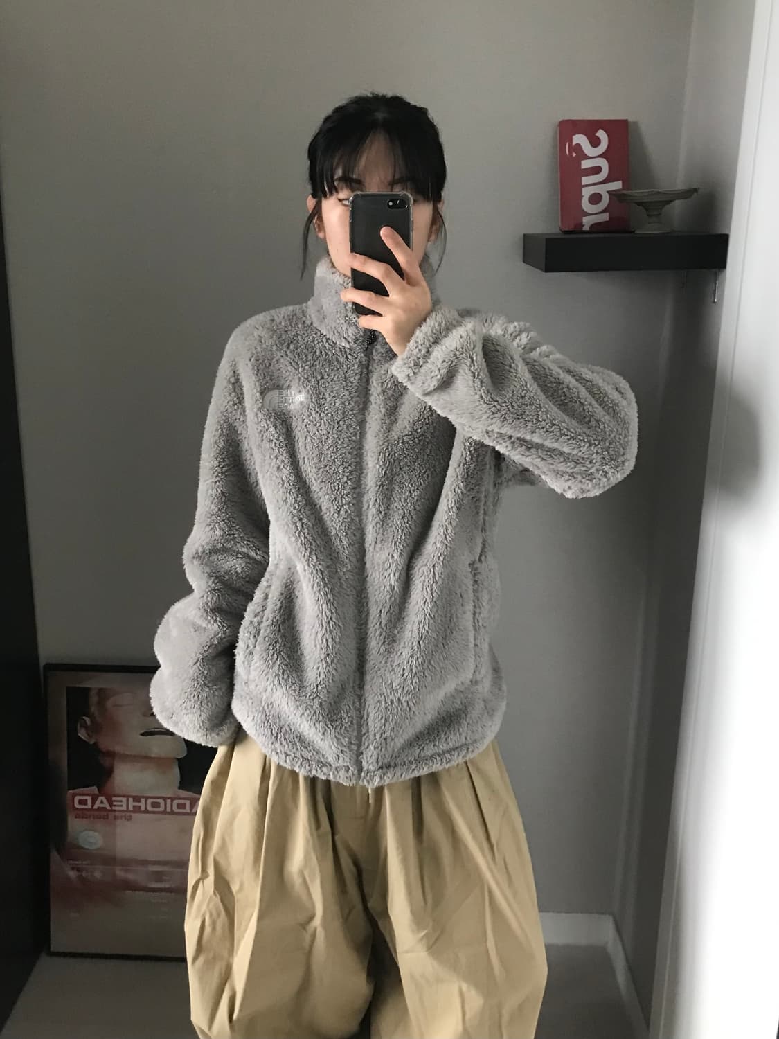 노스페이스 화이트라벨 컴피 플리스 집업 상품이미지2