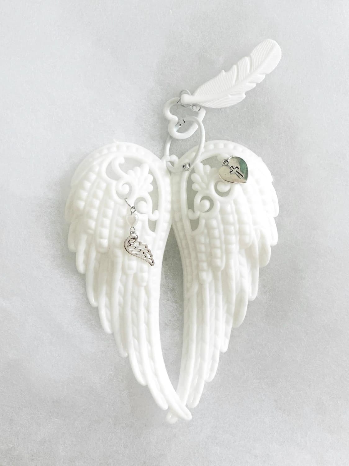 택포)Creamrollsnail angel keyring 상품이미지2