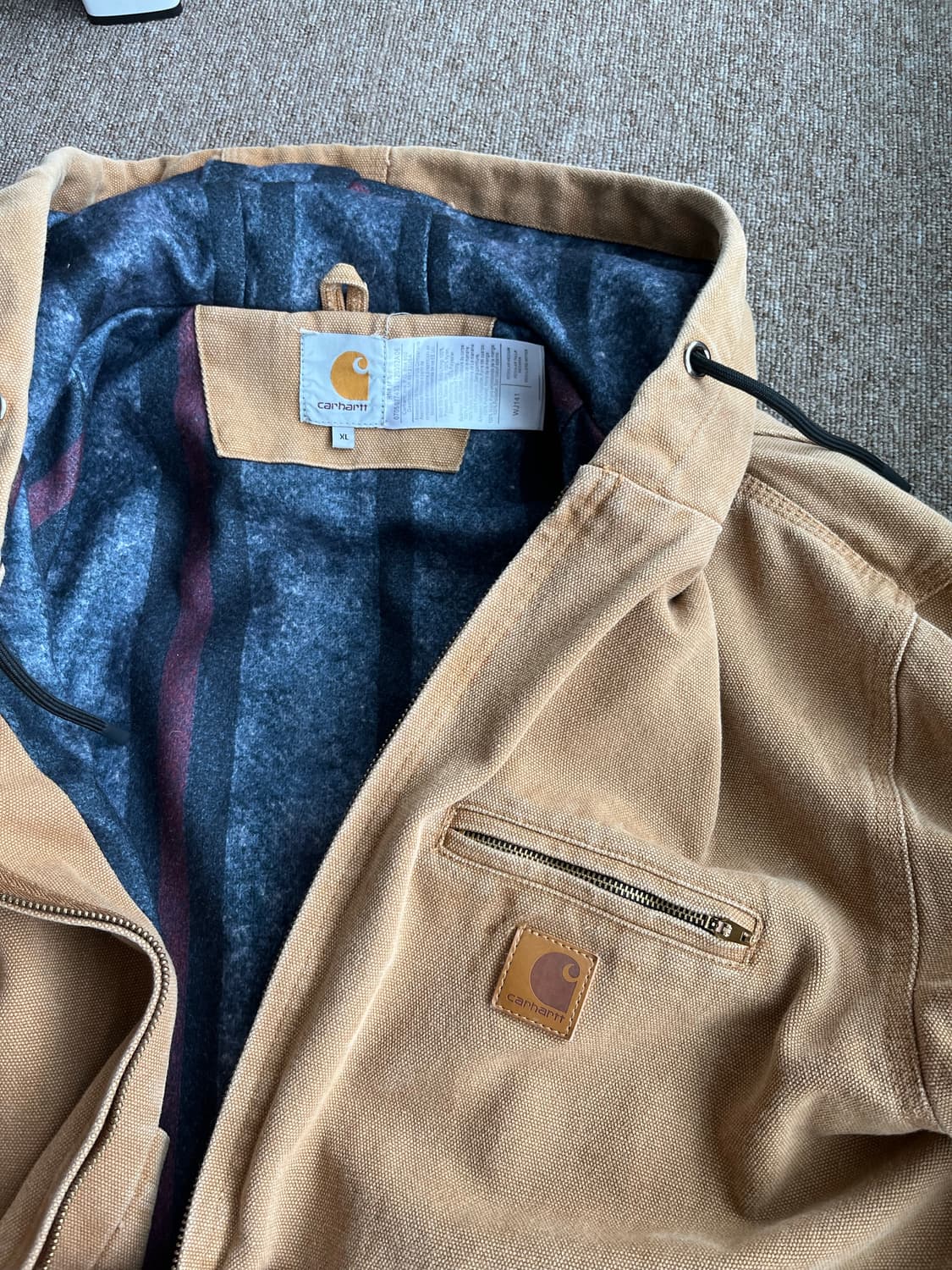 90s Carhartt 덕 액티브 자켓 상품이미지7