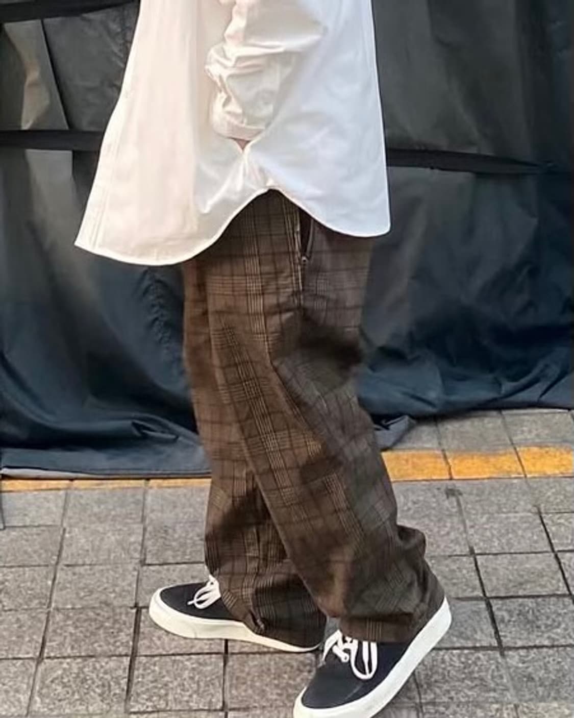 (XLARGE) 빔즈 SSZ 20AW 3P 치노 브라운체크 상품이미지10