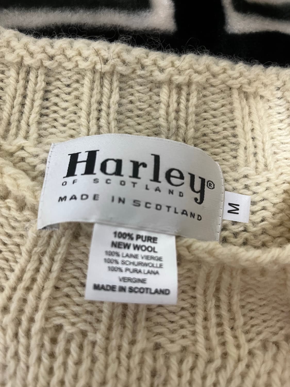 [M]할리오브스코틀랜드 니트 상품이미지2