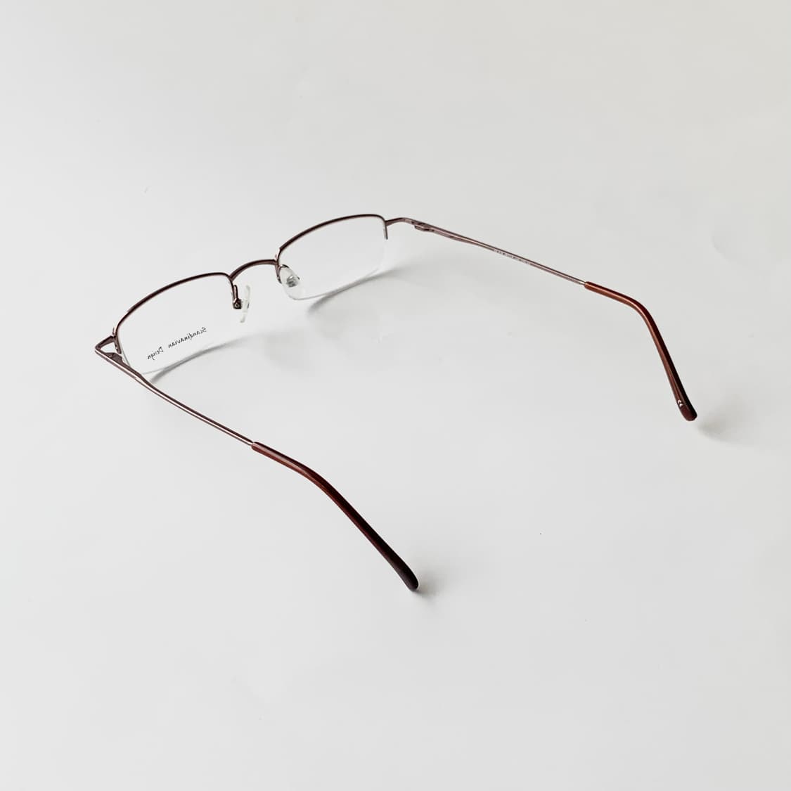 887 로즈골드 데드스탁 빈티지안경 반무테 초경량 미니멀 클래식 픽키 상품이미지5