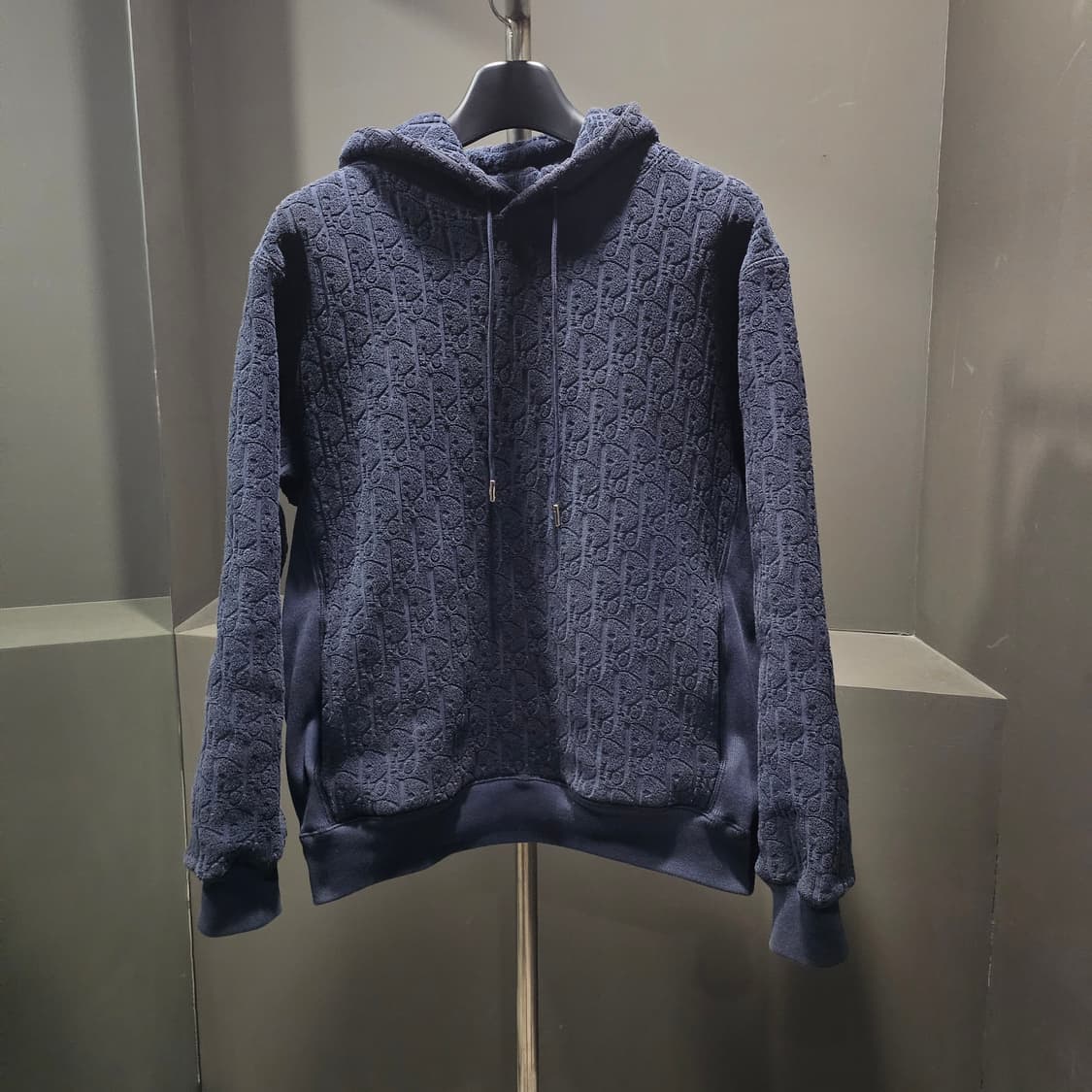 디올 오블리크 테리코튼 후드 티셔츠 상품이미지2