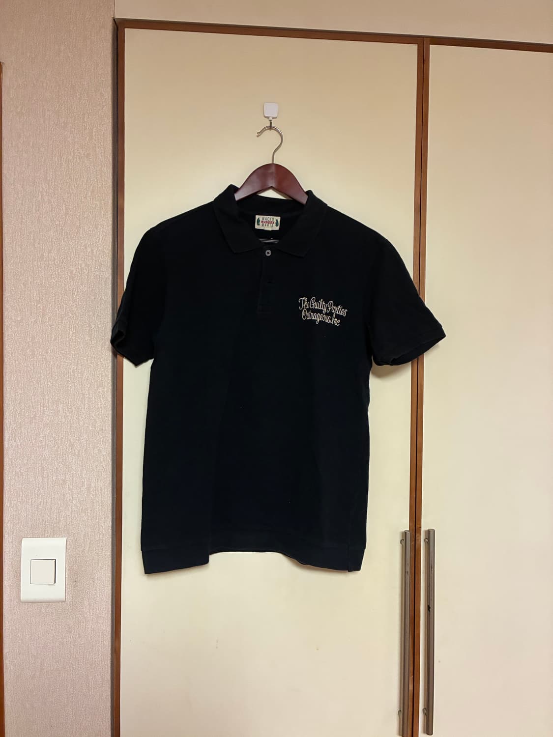 와코마리아 레터링 폴로 티셔츠 상품이미지1