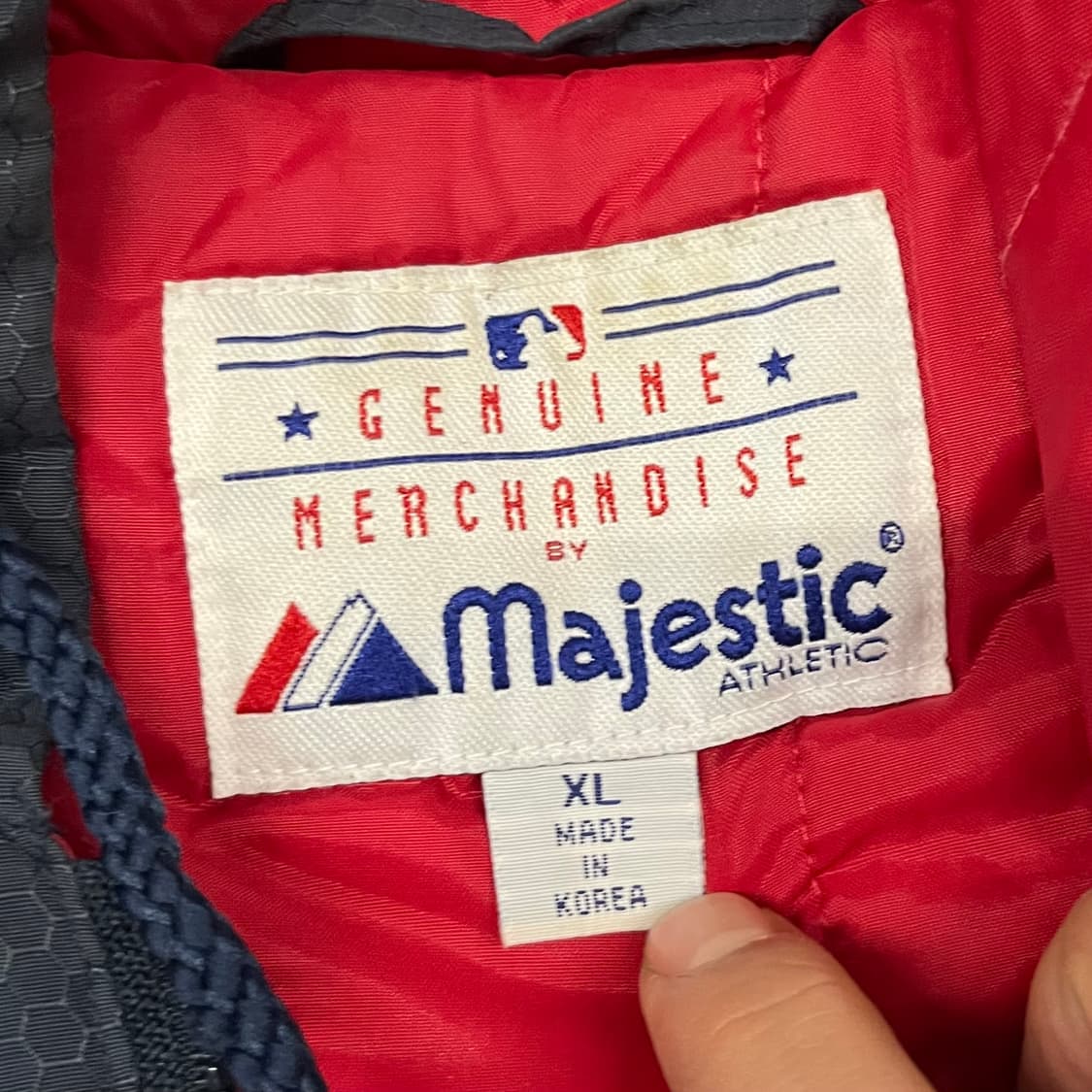 00s 마제스틱 클리브랜드 인디언스 아노락 패딩 (110) 상품이미지6