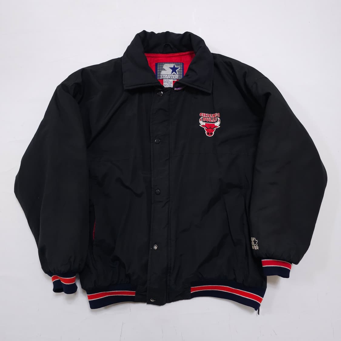 스타터 90's 시카고불스 봄버 자켓 상품이미지1