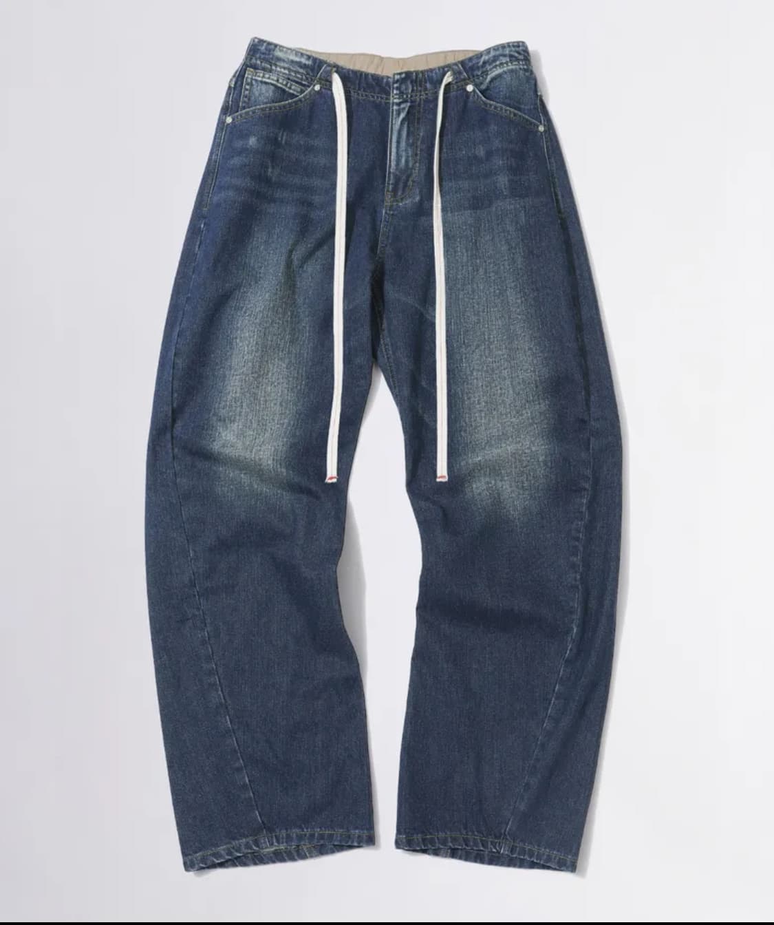 스컬프터 로우라이즈 데님 미드블루 M 상품이미지1