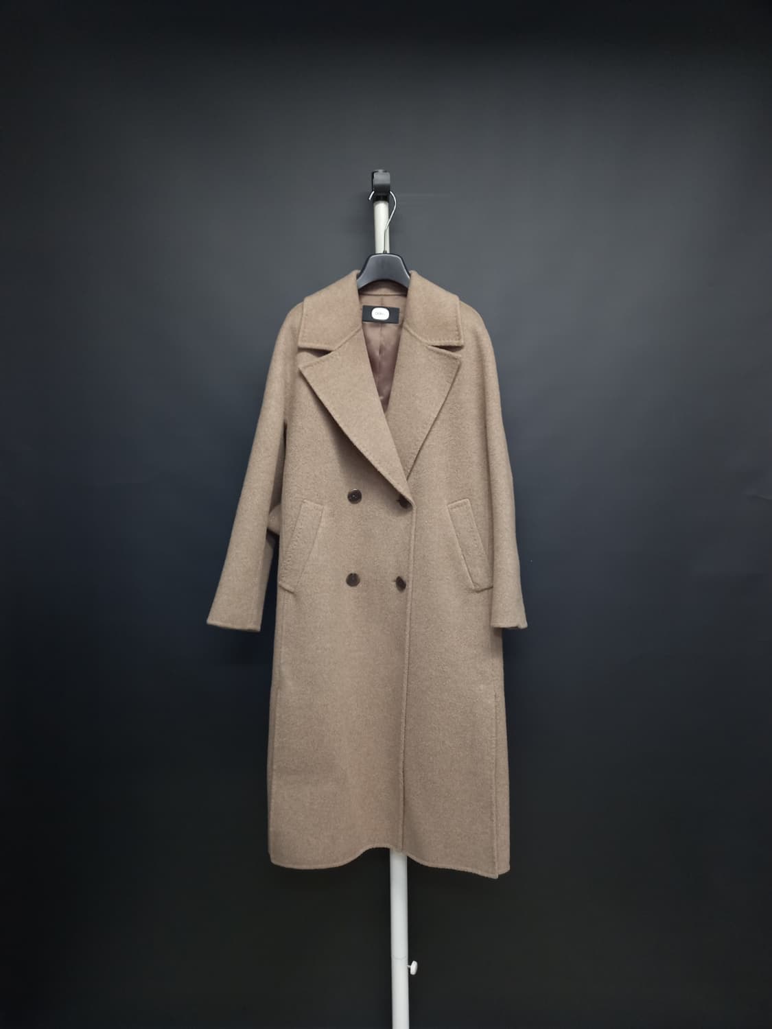 듀엘 춘추동 캐시미어블랜 핸드메이드 맥시 롱 코트 55.66 상품이미지1