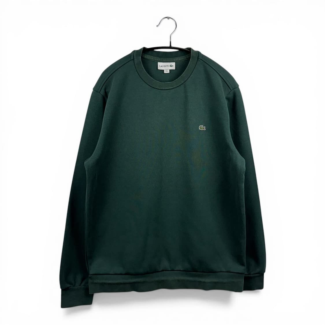 (M) 라코스테 오토만 저지 크루넥 그린 상품이미지1