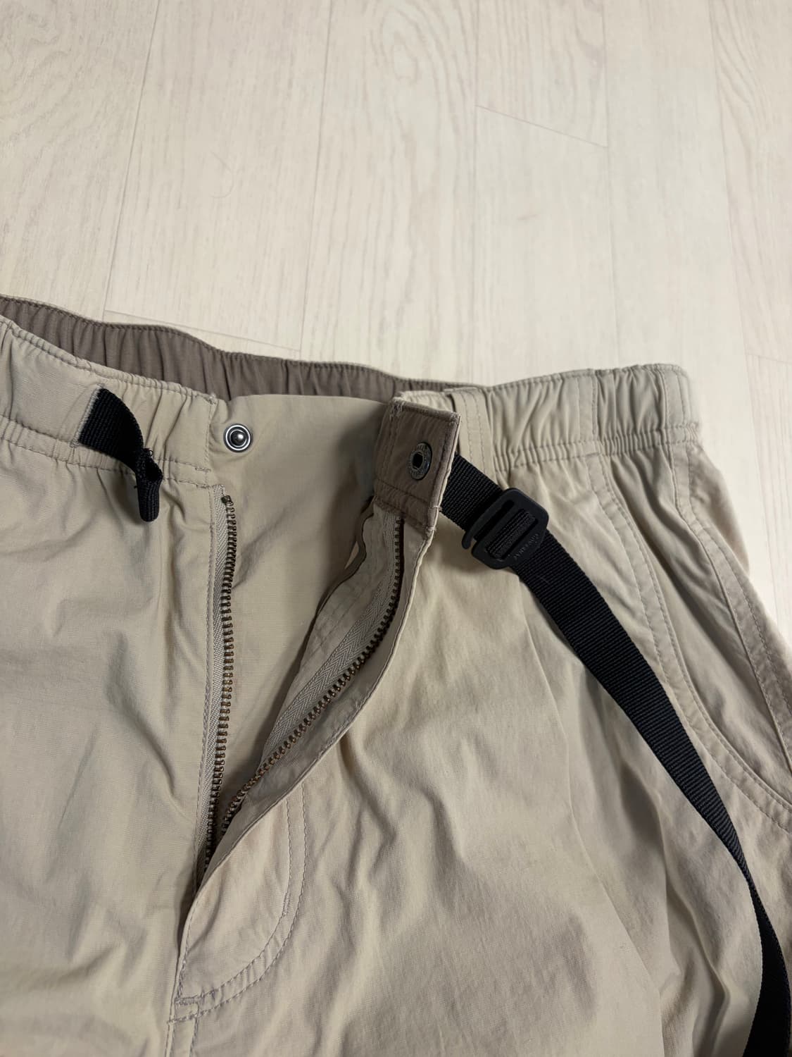 커버낫 베이지색 바지 밴딩 팬츠 (새상품) 상품이미지2