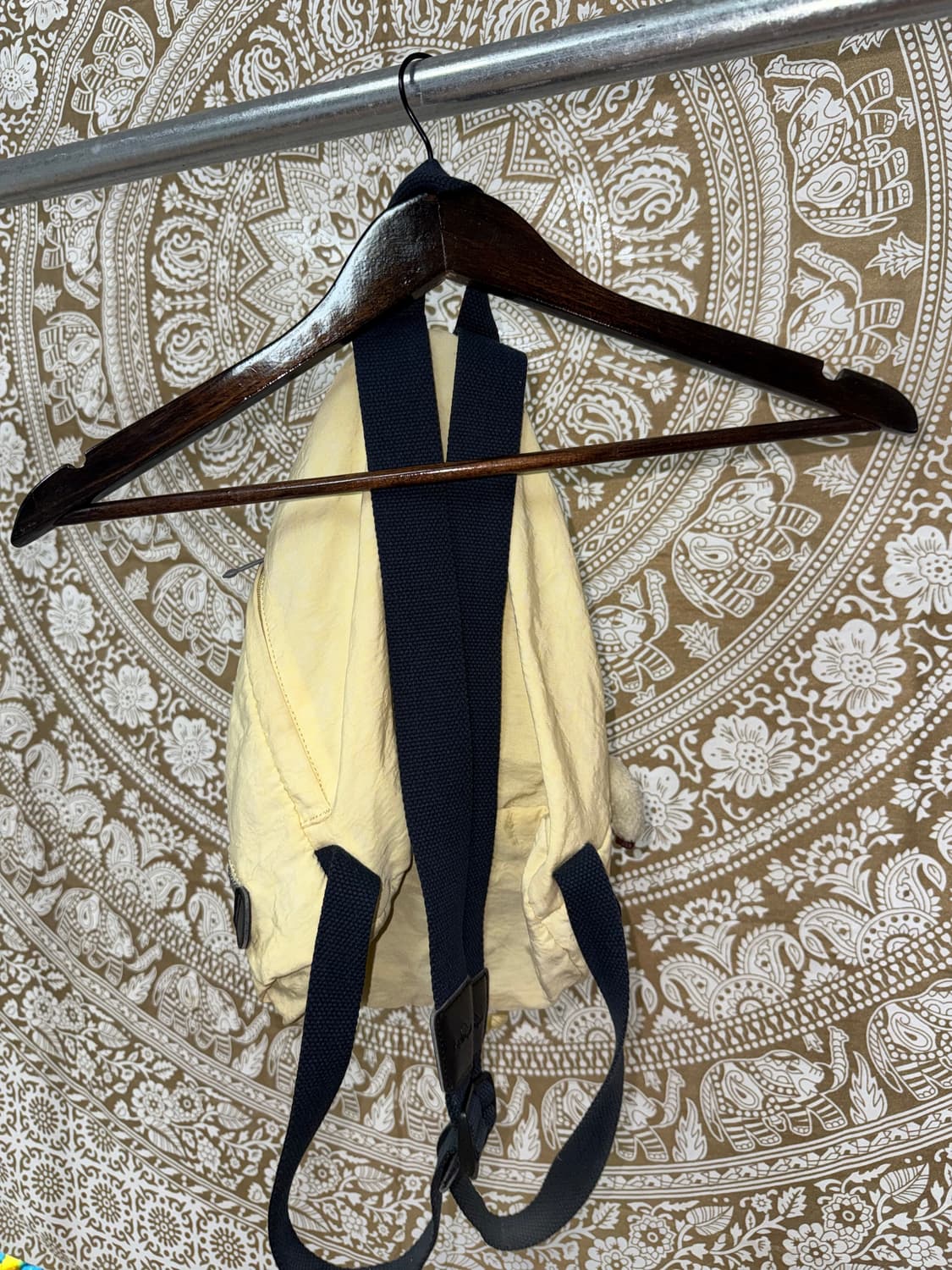 키플링 노랑색 고릴라키링 미니 백팩  상품이미지5