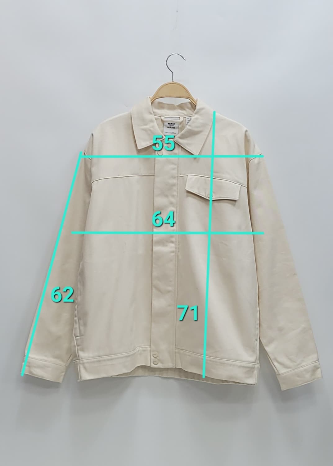 아디다스 22SS 오리지널 유니섹스 발렌타인데이 자켓 / M 오버핏
 상품이미지10