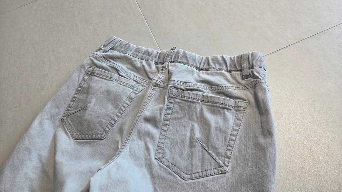 Series 시리즈 릴렉스드 크림 루나다잉 데님 팬츠 상품이미지5