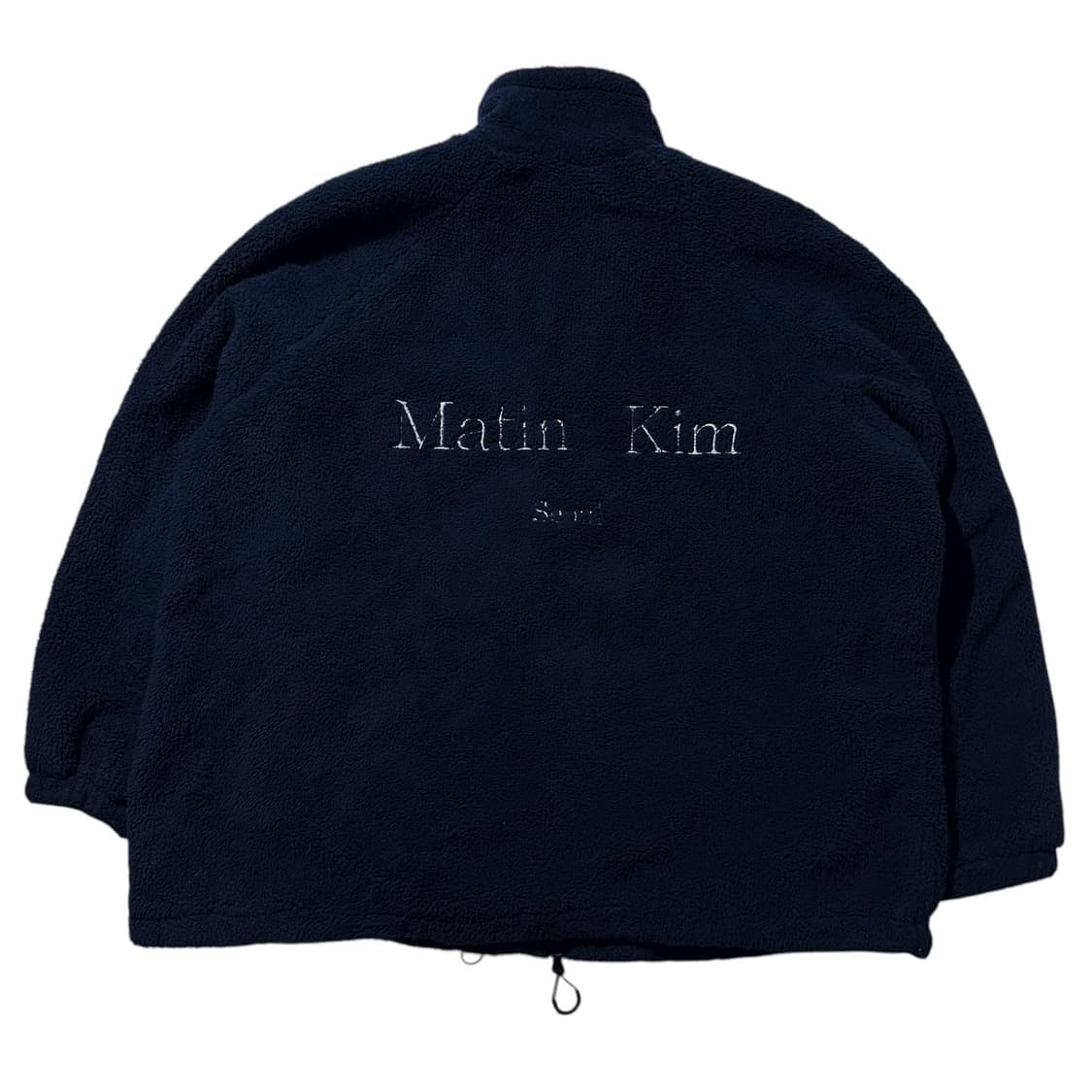 마뗑킴 백로고 후리스 자켓 상품이미지1