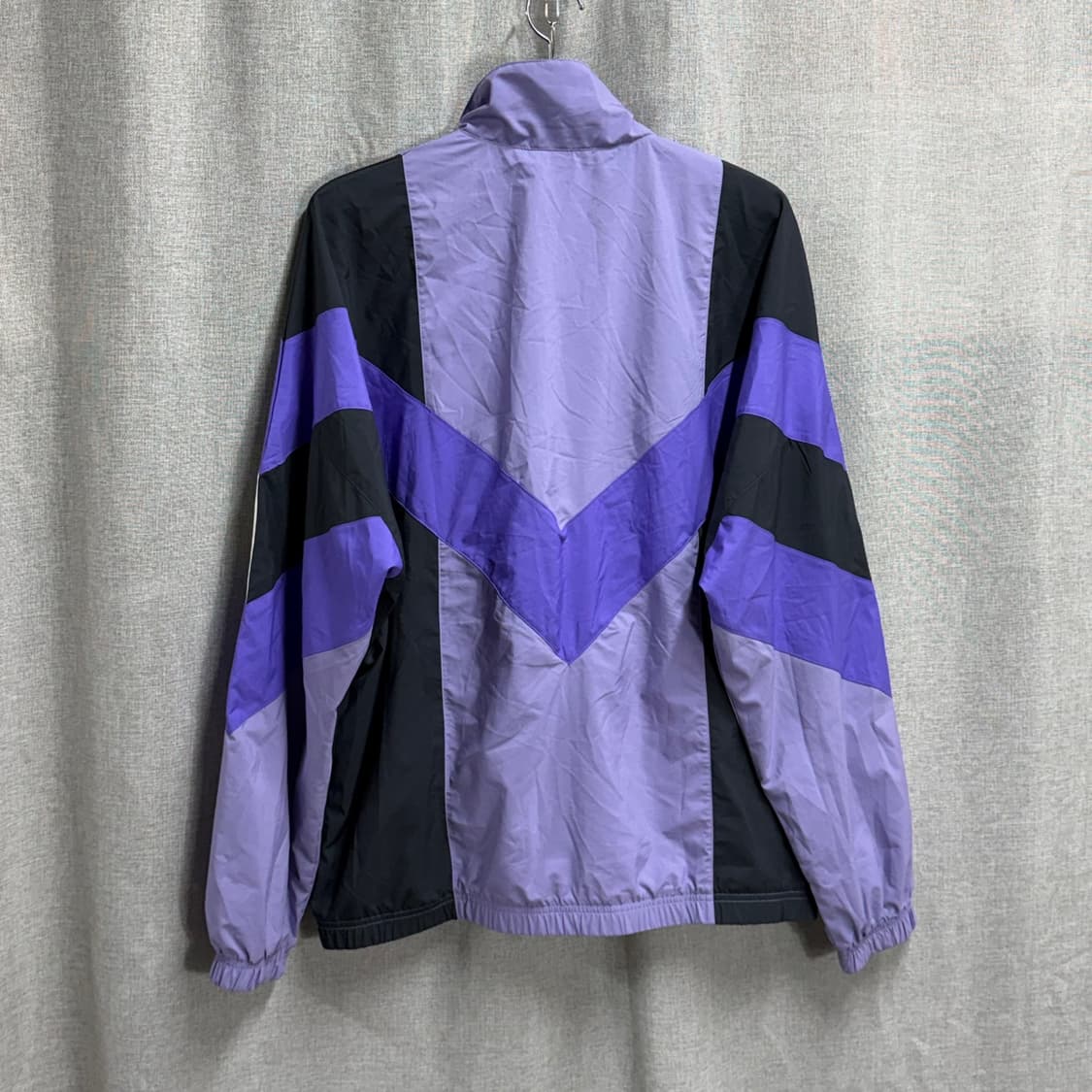 [2XL] 아디다스 리카이브 퍼플 블랙 바람막이 자켓 상품이미지5