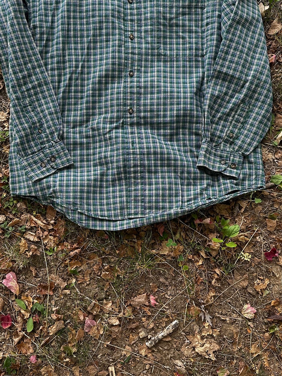 Eddie Bauer 90‘s button down check shirt 상품이미지4