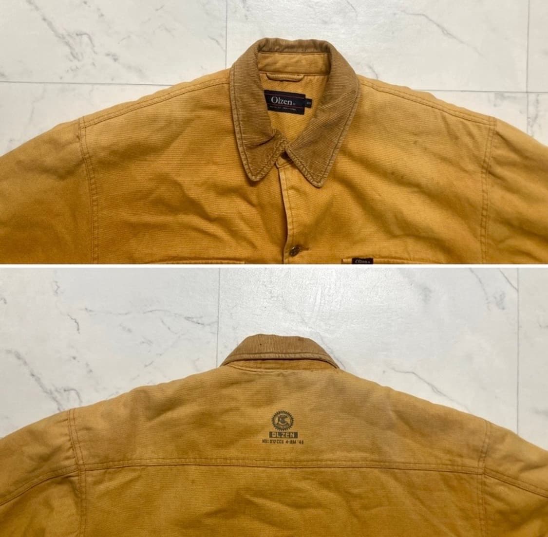 90s 올젠 쉐르파 캔버스 워크 자켓 105-110 상품이미지4