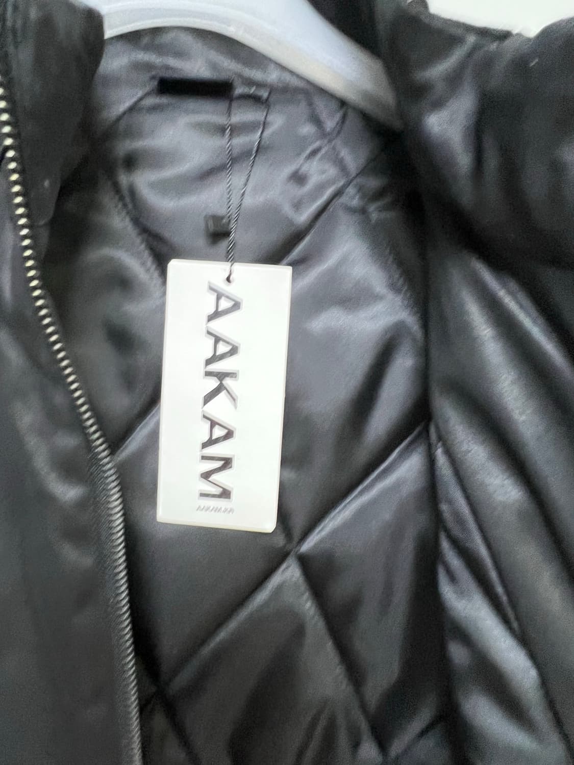 아캄 Piping Leather Blouson (Black) 1사이즈 상품이미지6