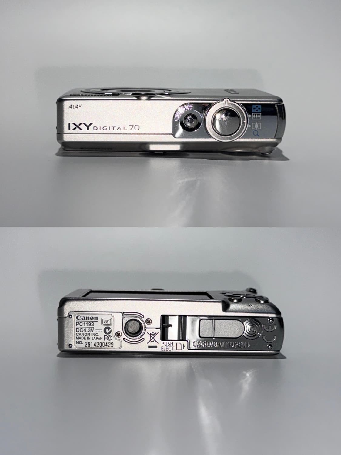 [풀구성!] 캐논 익시 ixy70 (익서스 ixus60) 실버 디카 상품이미지10