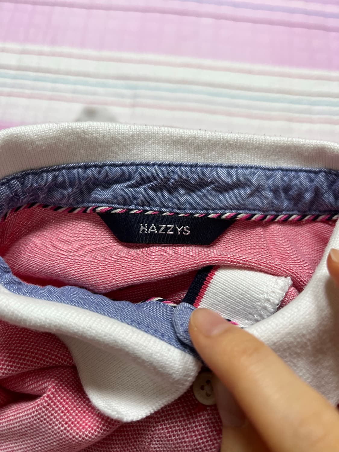 HAZZYS 헤지스 반팔 셔츠 상품이미지4