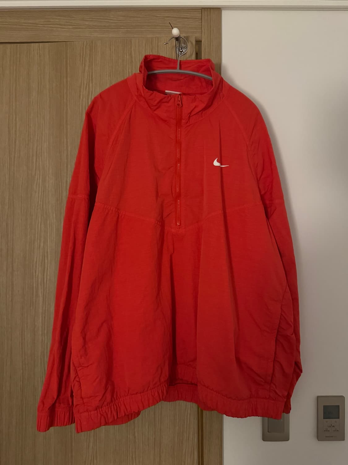 나이키 x 스투시 윈드러너 자켓 하바네로 레드 상품이미지1