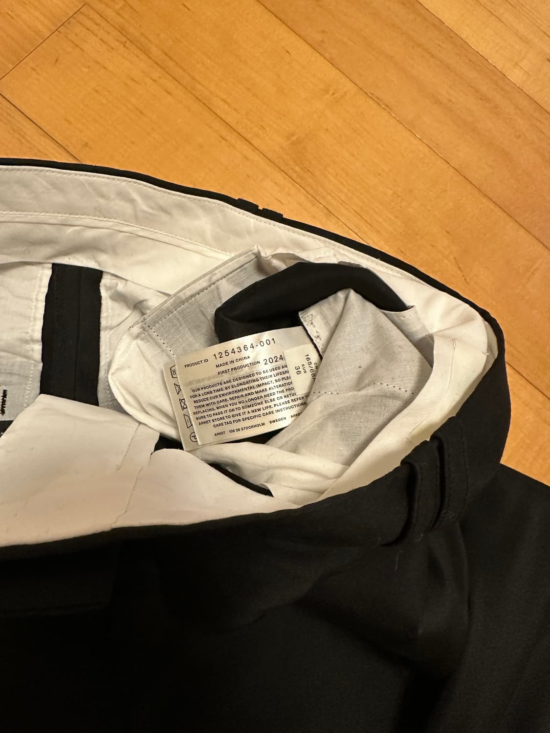 아르켓 버뮤다팬츠 블랙 36 상품이미지2