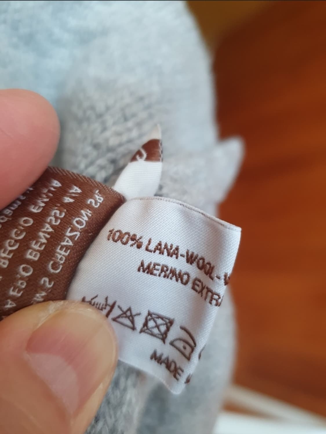 메리노울100% 니트  상품이미지7