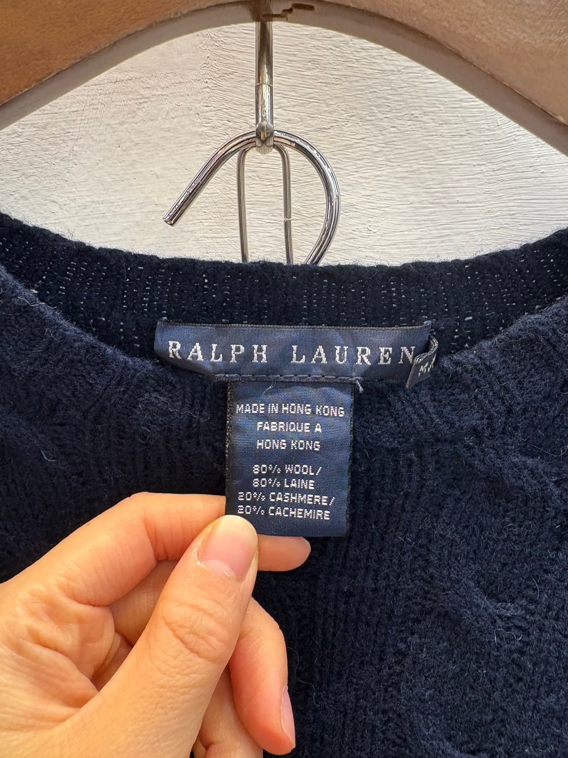 폴로 울캐시 니트 상품이미지3