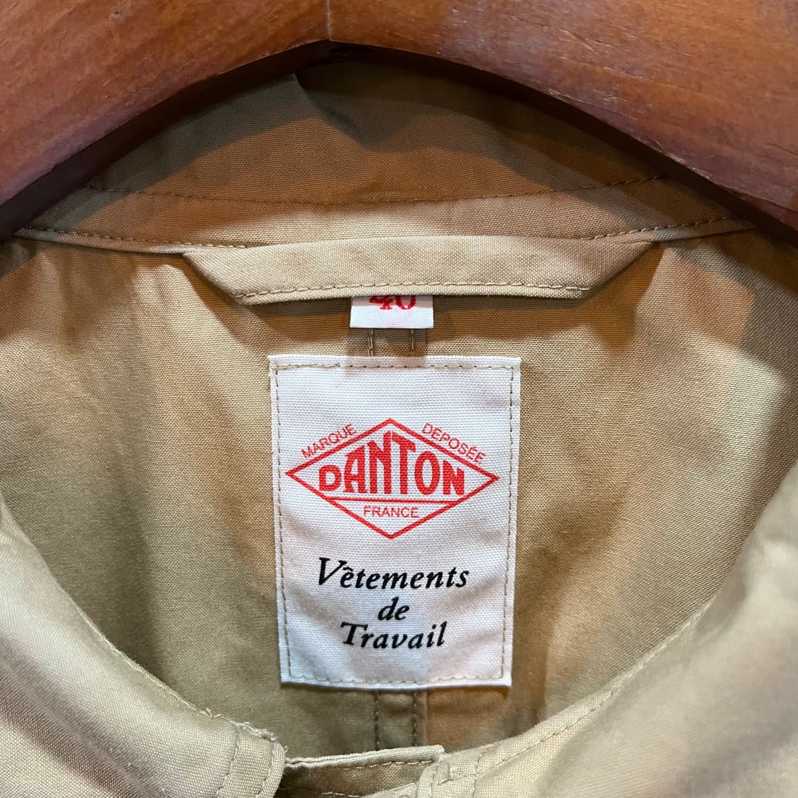 단톤 코튼 코트 상품이미지5