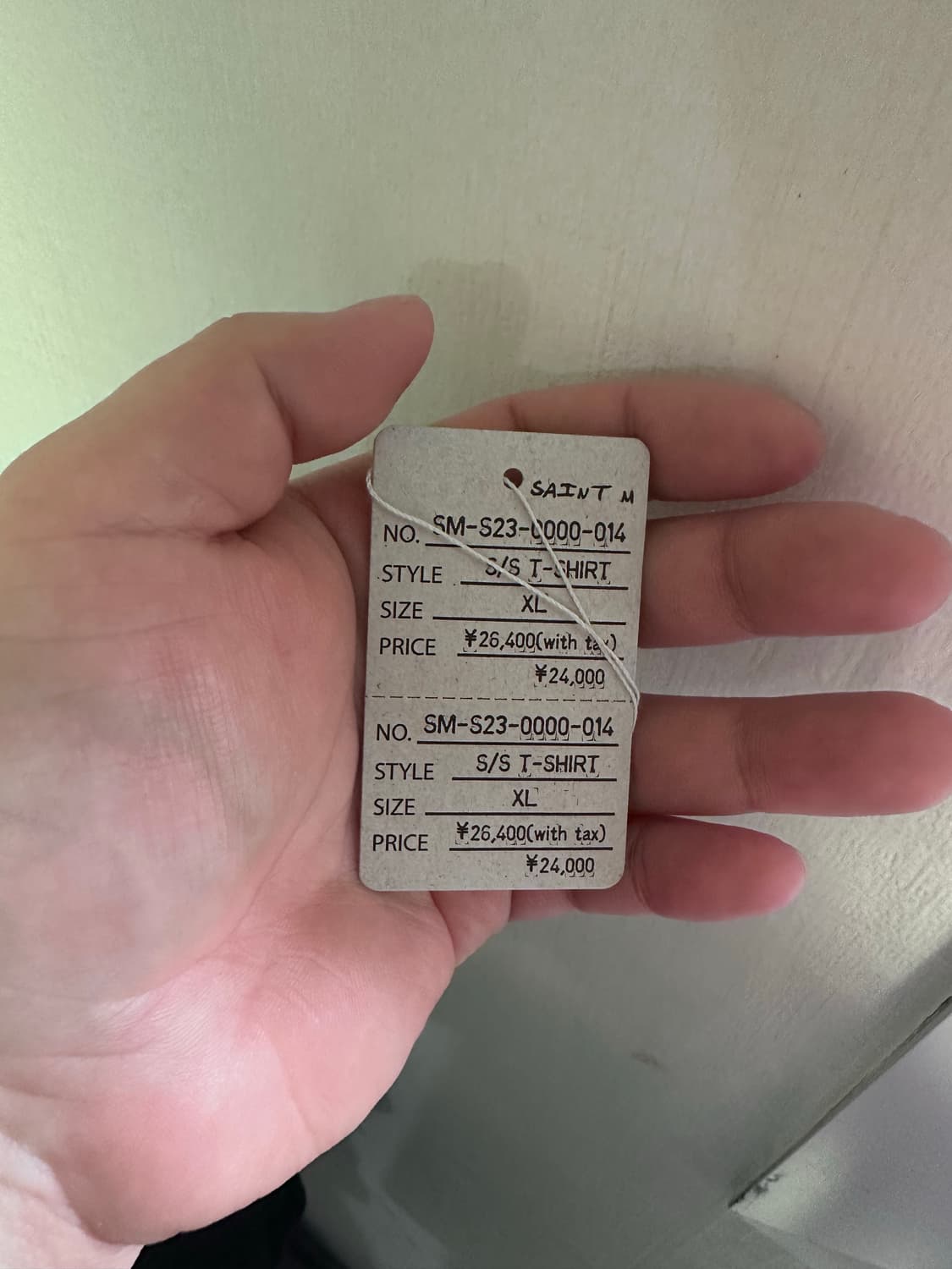 [XL] 세인트마이클 다이스 티셔츠 오아시스 상품이미지8