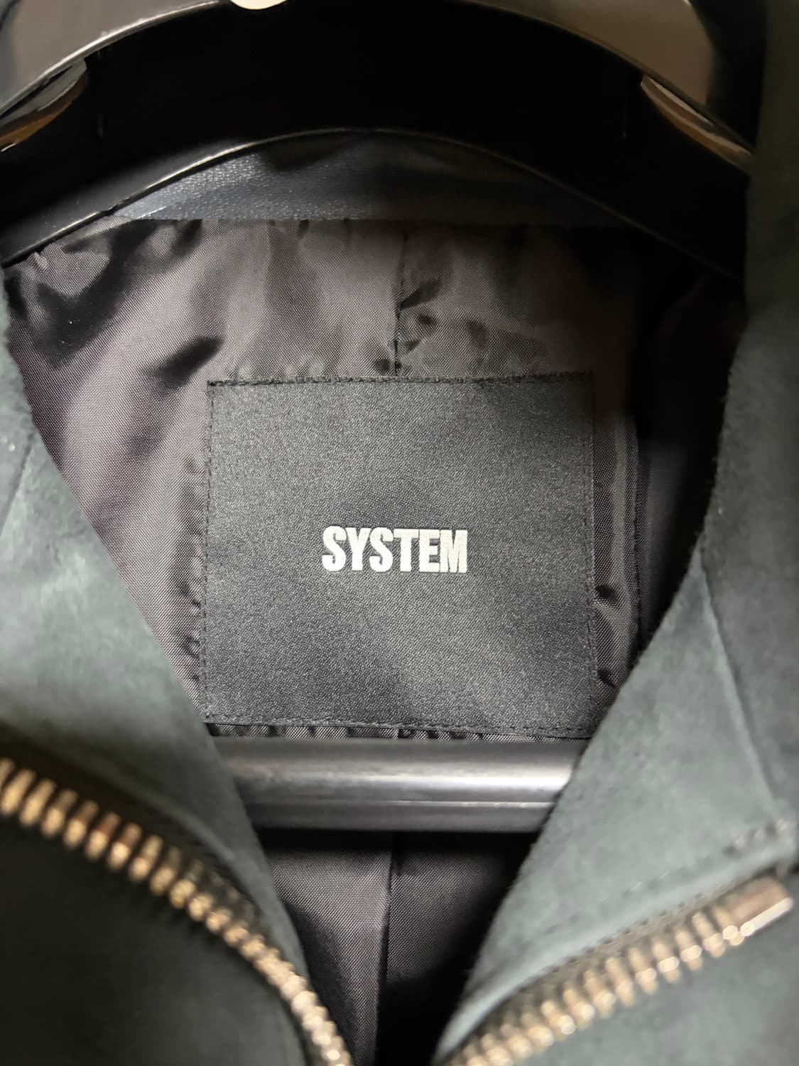 시스템옴므 스웨이드 가죽자켓 100 상품이미지4