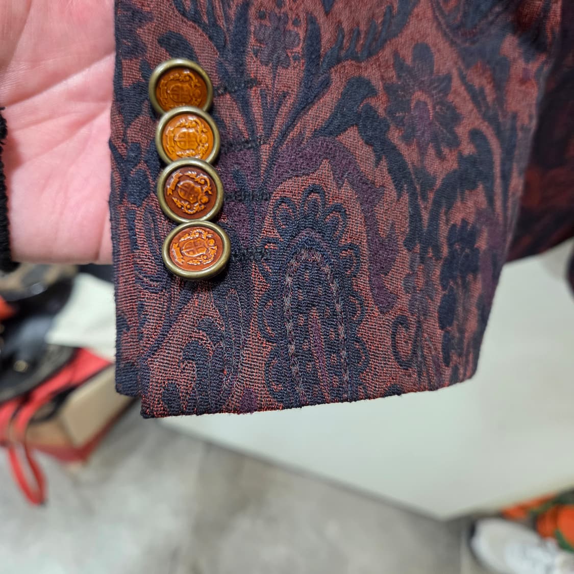 돌체앤가바나 페이즐리 블레이져 상품이미지5