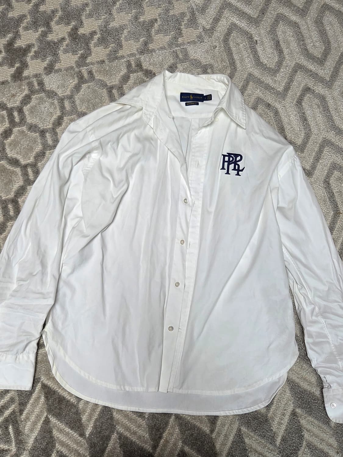 빈티지 랄프로렌 화이트 셔츠  상품이미지1