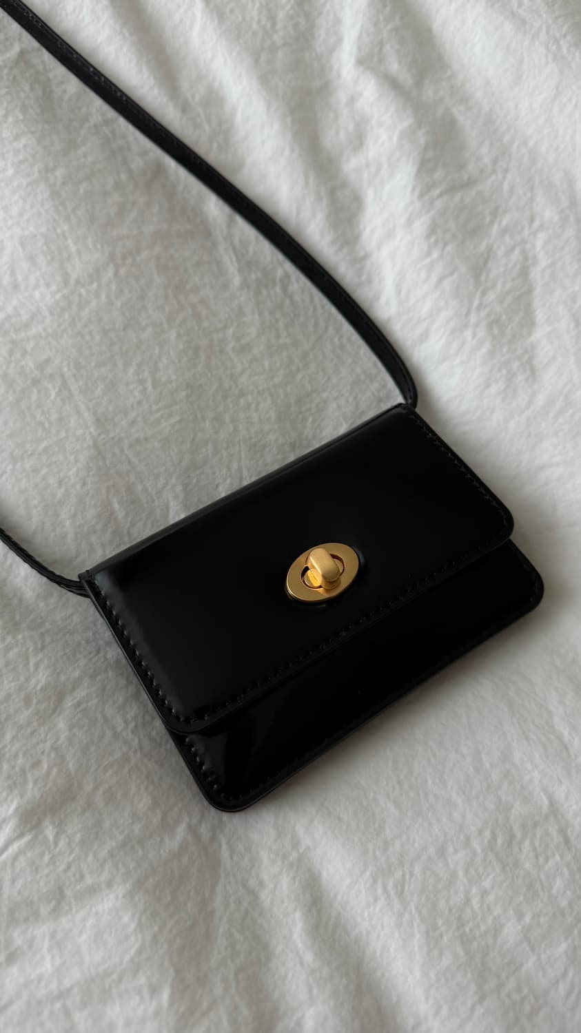 빌라드케이 클래식 미니 퍼스 + 스트랩 / 카드 지갑 상품이미지6