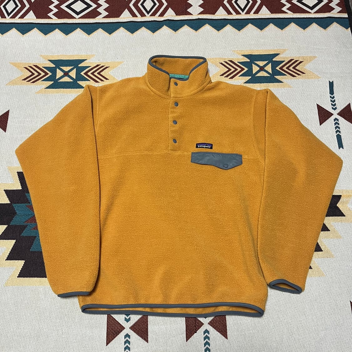 파타고니아 신칠라 스냅티 옐로우 M 상품이미지2