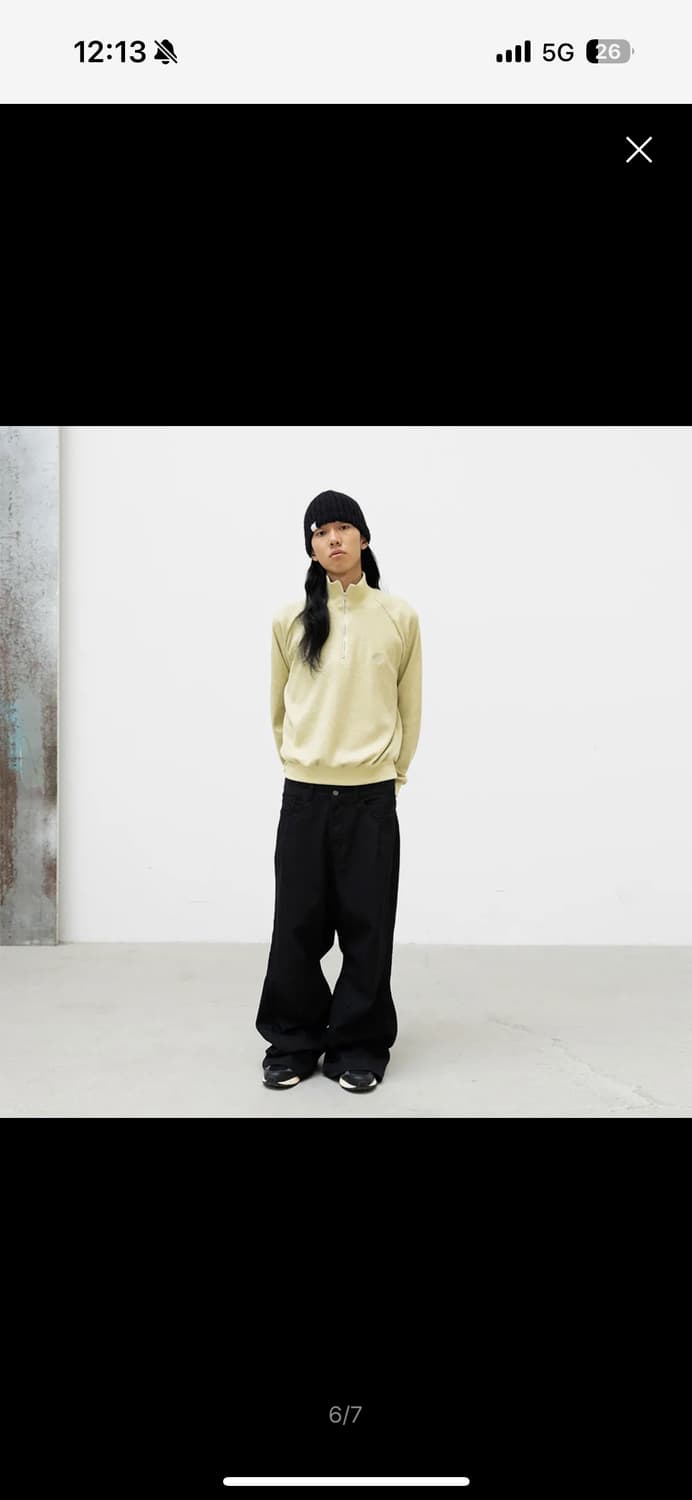 999휴머니티 하프집업 니트 상품이미지6