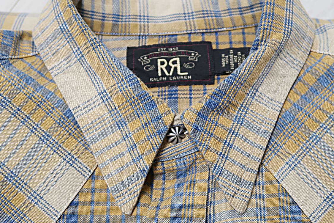 (M/새제품)RRL 25fw 웨스턴 셔츠 더블알엘 상품이미지9