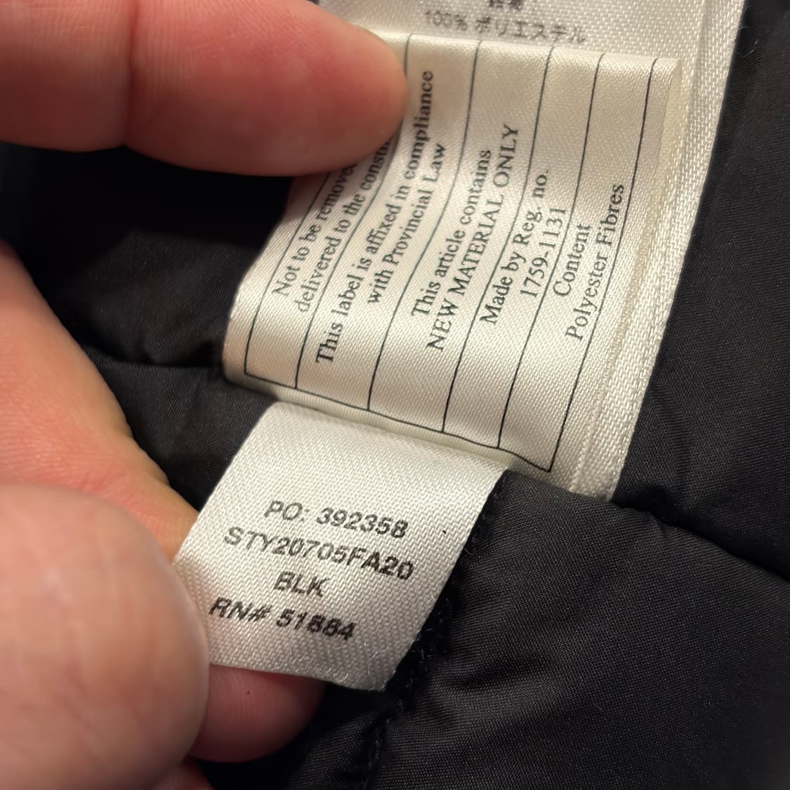 [S] 파타고니아 그레이트폴스 인슐레이티드 파카 블랙 패딩 D788 상품이미지8