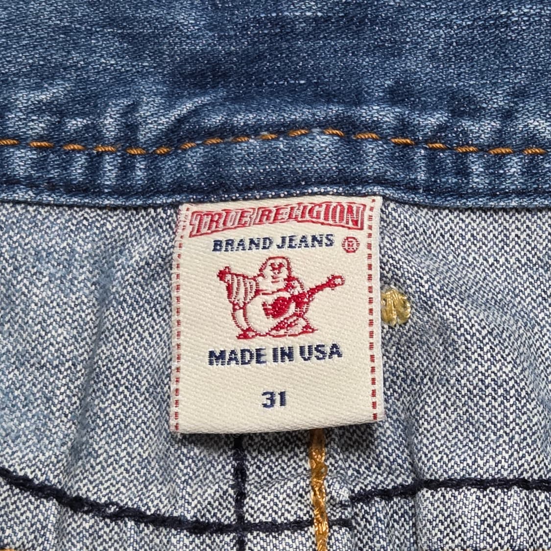 True Religion 트루릴리젼 빌리 자이언트T 스티치 부츠컷 데님 상품이미지4