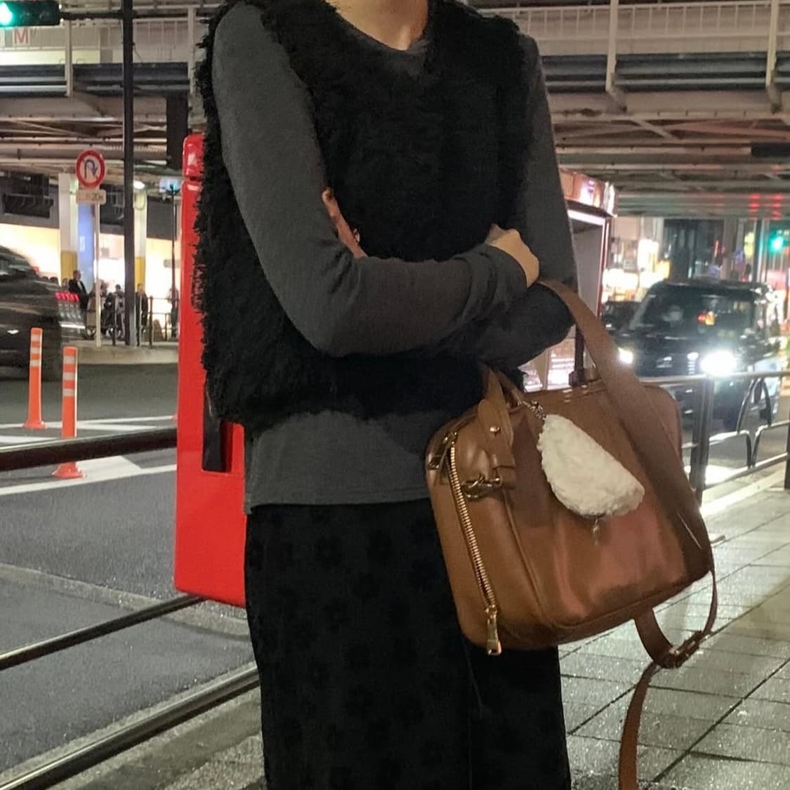 앙고라 니트 베스트 조끼 상품이미지2